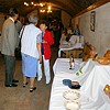 A Mészáros László Képzőművészeti Egyesület kiállításán a művészek személyesen fogadták az érdeklődőket, 2005